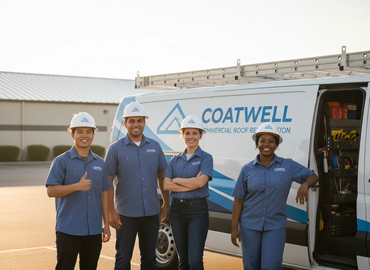 Commercial roof coating company in Bloomfield, IA